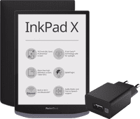 Coolblue PocketBook InkPad X + XtremeMac Oplader met Usb A Poort 12W Zwart aanbieding