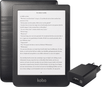 Coolblue Kobo Clara HD + XtremeMac Oplader met Usb A Poort 12W Zwart aanbieding