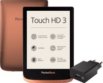 Coolblue PocketBook Touch HD 3 + XtremeMac Oplader met Usb A Poort 12W Zwart aanbieding