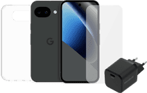 Google Pixel 10a 256GB Zwart 5G + Compleet Accessoirepakket Smartphone bundel