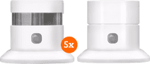 KlikAanKlikUit ZSDR-850 Rookmelder (3 jaar) 5-pack + Koolmonoxidemelder KlikAanKlikUit rookmelder