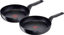 Coolblue Tefal Hard Titanium Pro Koekenpannenset 24 + 28 cm aanbieding