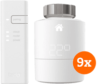 Coolblue Tado Slimme Radiator Thermostaat Starter 9-Pack aanbieding