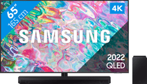 Samsung QLED 65Q74B (2022) + Soundbar aanbieding