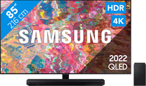 Samsung QLED 85Q80B (2022) + Soundbar aanbieding
