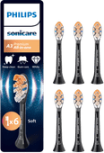 Philips Sonicare Premium All-in-One Zwart (6 stuks) Opzetborstel aanbieding