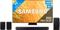 Samsung Neo QLED 8K 75QN800B (2022) + Soundbar aanbieding