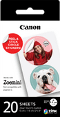 Canon Zink Fotopapier Rond (20 vellen) Printpapier