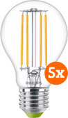 Philips LED Filament Light - 2.3W - E27 - Warm White Light 5-pack 