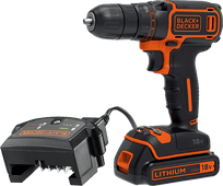 BLACK+DECKER BDCDC18-QW cordless drill