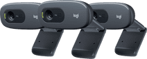 Coolblue Logitech C270 HD-Webcam Triple Pack aanbieding