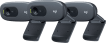 Logitech C270 HD Webcam 3-pack Webcam with microphone