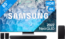 Samsung Neo QLED 8K 85QN900B (2022) + Soundbar aanbieding