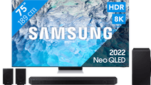 Samsung Neo QLED 8K 75QN900B (2022) + Soundbar aanbieding