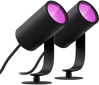 Philips Hue Lily Starter Pack White and Color prikspot 2-pack Smart lamp