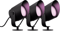 Philips Hue Lily XL Spike Light White and Color Expansion 3-pack Black Philips Hue light