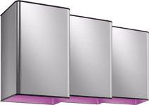Coolblue Philips Hue Resonate muurlamp White and Color aluminium 3-pack aanbieding