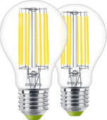 Philips LED Filament Light - 4W - E27 - Warm White Light 2-pack LED light