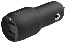 Belkin Autolader met 2 Usb Poorten 12W iPad autolader