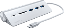 Satechi Aluminum USB Hub USB-C Zilver USB hub