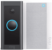 Ring Video Doorbell Wired + Chime Pro Doorbell with camera