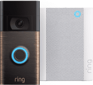 Coolblue Ring Video Doorbell Gen. 2 Lichtbrons + Chime Gen. 2 (2020) aanbieding