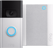 Coolblue Ring Video Doorbell Gen. 2 Nikkel + Chime aanbieding