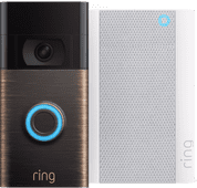 Coolblue Ring Video Doorbell Gen. 2 Lichtbrons + Chime Pro aanbieding