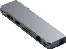 Satechi Pro Hub Max Space Gray Docking station voor Apple MacBook