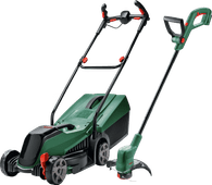 Bosch CityMower 18V-32 incl. 4.0Ah Battery + Bosch EasyGrassCut 18 (without battery) Bosch battery lawn mower
