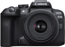 Canon EOS R10 + RF-S 18-45mm f/4.5-6.3 IS STM Camera with WiFi