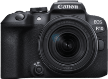 Coolblue Canon EOS R10 + RF-S 18-150mm f/3.5-6.3 IS STM aanbieding