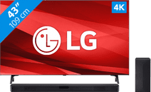 LG 43UQ80006LB (2022) + Soundbar aanbieding