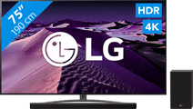 LG 75QNED866QA (2022) + Soundbar aanbieding