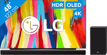 LG OLED48C24LA (2022) + Soundbar aanbieding