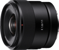 Sony E 11 mm F1.8 Wide-angle lens