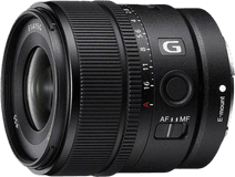 Sony E 15 mm F1.4 G Primelenzen voor Sony camera