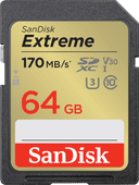 SanDisk SDXC Extreme 64GB 170MB/s SanDisk memory card