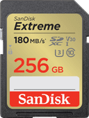 SanDisk SDXC Extreme 256GB 180MB/s SanDisk memory card