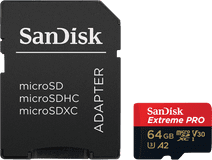 SanDisk microSDXC Extreme Pro 64GB 90MB/s SanDisk MicroSD card