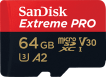 SanDisk MicroSDXC Extreme Pro 64GB 90MB/s Geheugenkaart