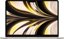 Coolblue Apple MacBook Air (2022) Apple M2 (8 core CPU/8 core GPU) 8GB/256GB Goud aanbieding