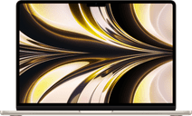 Coolblue Apple MacBook Air (2022) Apple M2 (8 core CPU/8 core GPU) 16GB/256GB Goud QWERTY aanbieding