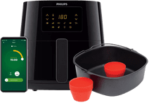 Coolblue Philips Airfryer XL Connected HD9280/70 + Bakvorm aanbieding