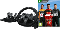 Coolblue Logitech G920 + F1 22 Xbox One aanbieding