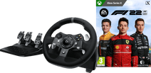 Coolblue Logitech G920 + F1 22 Xbox Series X aanbieding