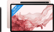 Coolblue Samsung Galaxy Tab S8 Plus 12.4 inch 128GB Wifi Roségoud aanbieding