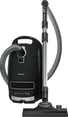 Miele Complete C3 Black Diamond EcoLine Obsidian Black vacuum with very good suction power