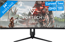 Vortech Pro 34 inch Quad HD Curved Smartwatch voor Inlumi