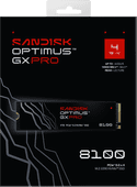 SANDISK Optimus GX PRO 8100 4TB PCIe 5.0 NVMe SSD SanDisk Optimus GX Pro interne SSD